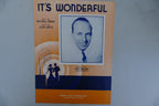It's Wonderful 1938 by Stuff Smith and Mitchell Parish, Robbins music Co.