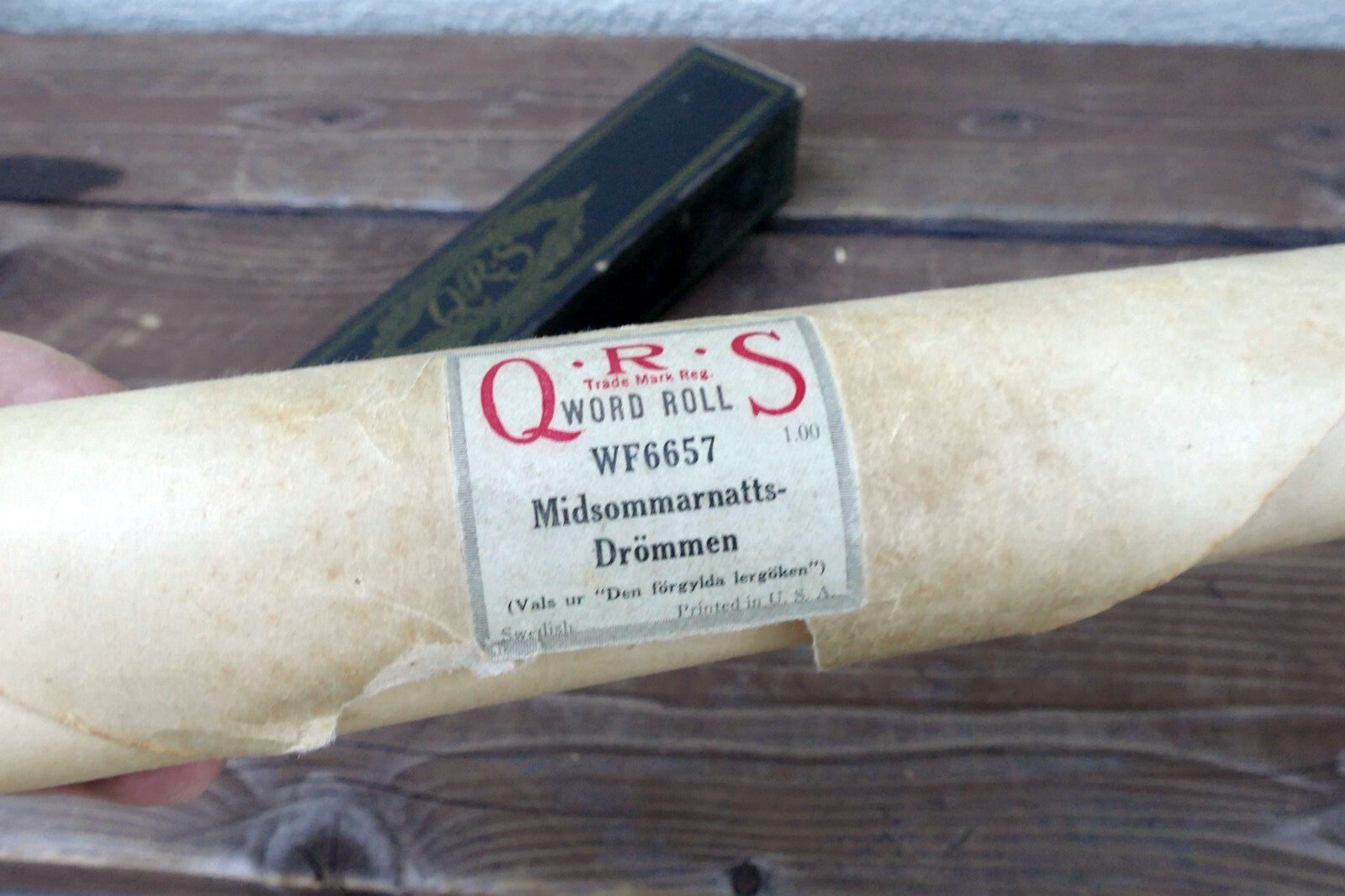 QRS Word Roll WF6657 Midsommarnatts-Drommen - AS IS poor condition