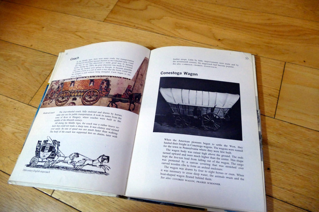 The Look-It-Up Book of Transportation HC, 1968