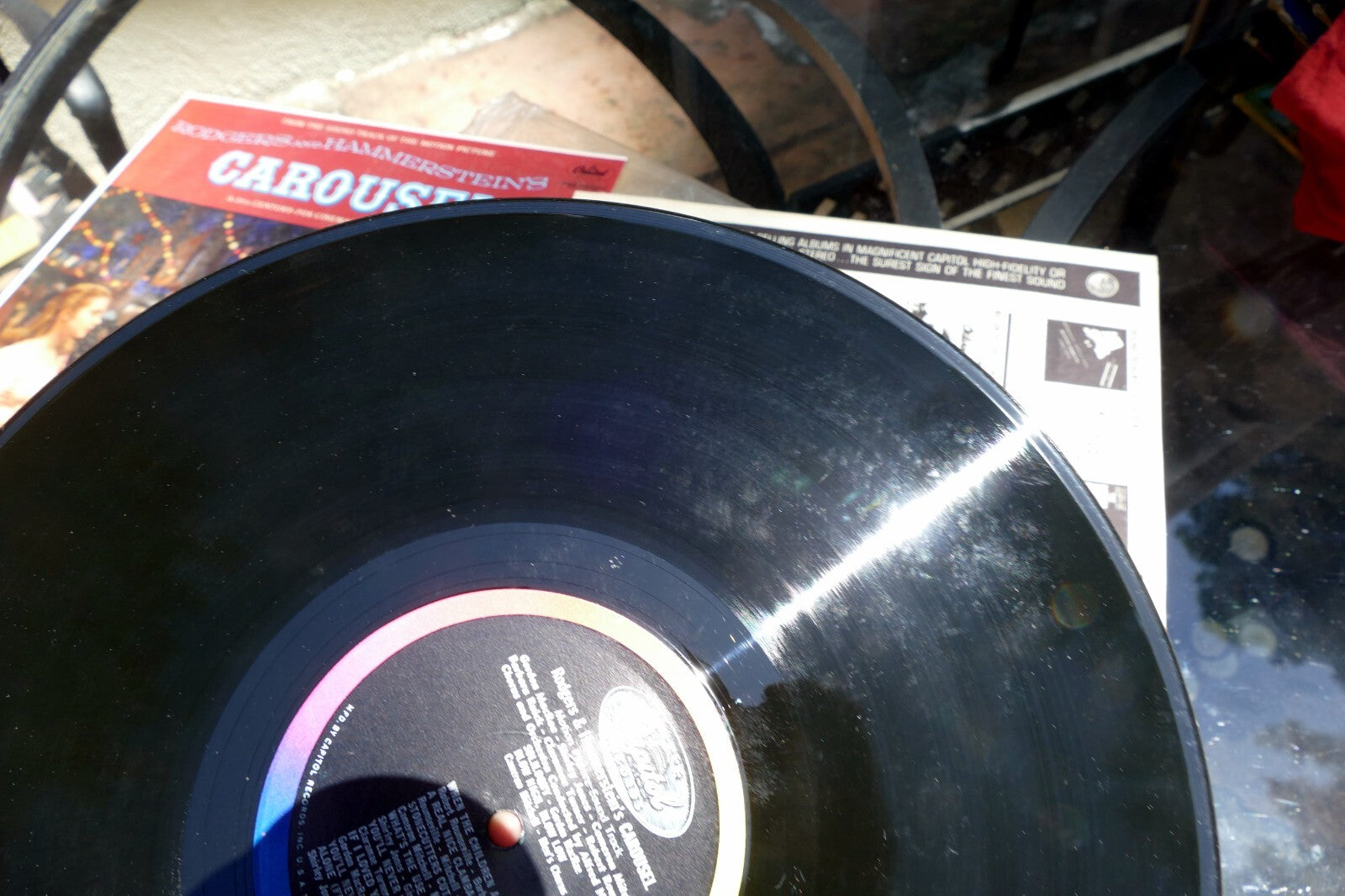 Rodgers and Hammerstein's Carousel Soundtrack Vintage Vinyl  1956 Record LP W694