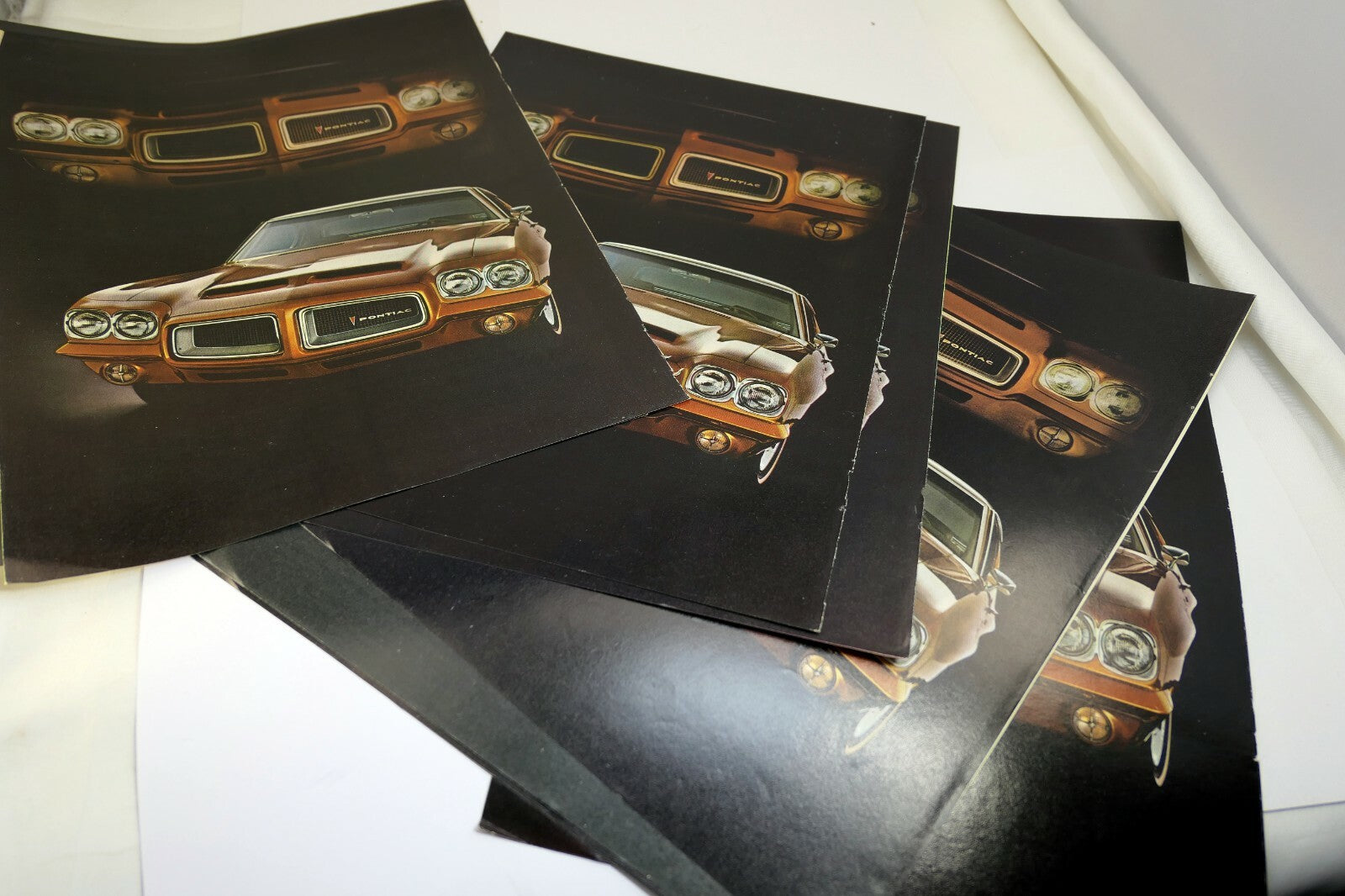 Pontiac 1974 grand am car magazine clippings advertisement ad