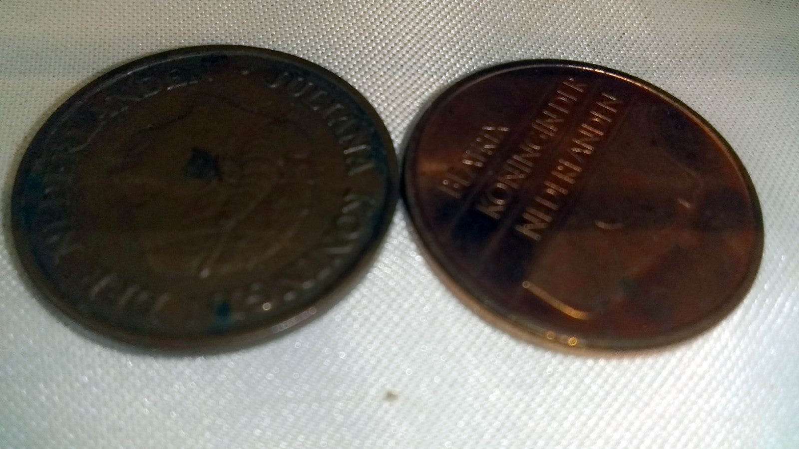 Netherlands 5 Cent Pre-Euro  Coin Queen Beatrix Jualiana lot of Two 1998 1950