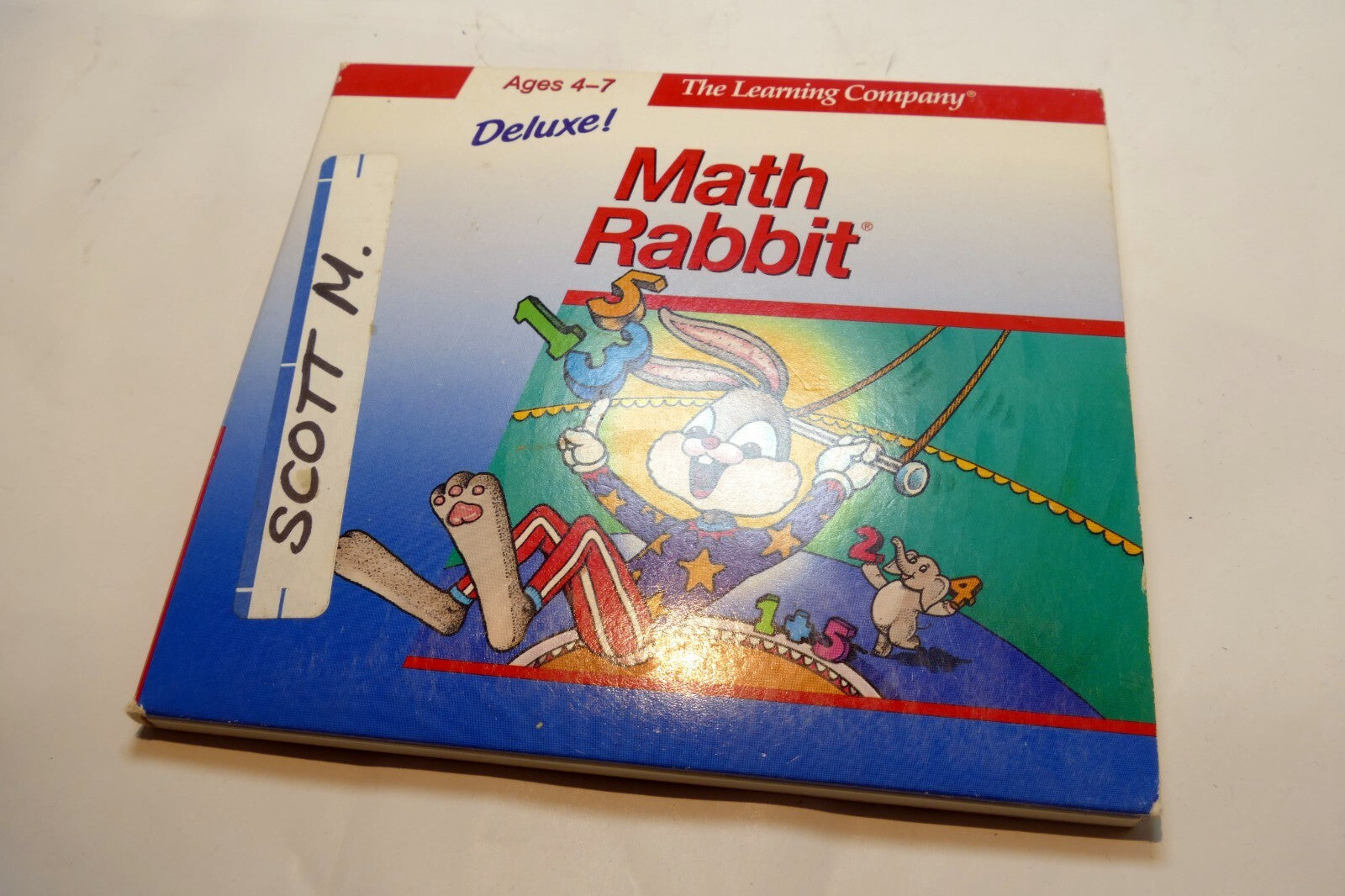 Deluxe! Math Rabbit, Ages 4-7 CD-Rom. (1996, The Learning Company)