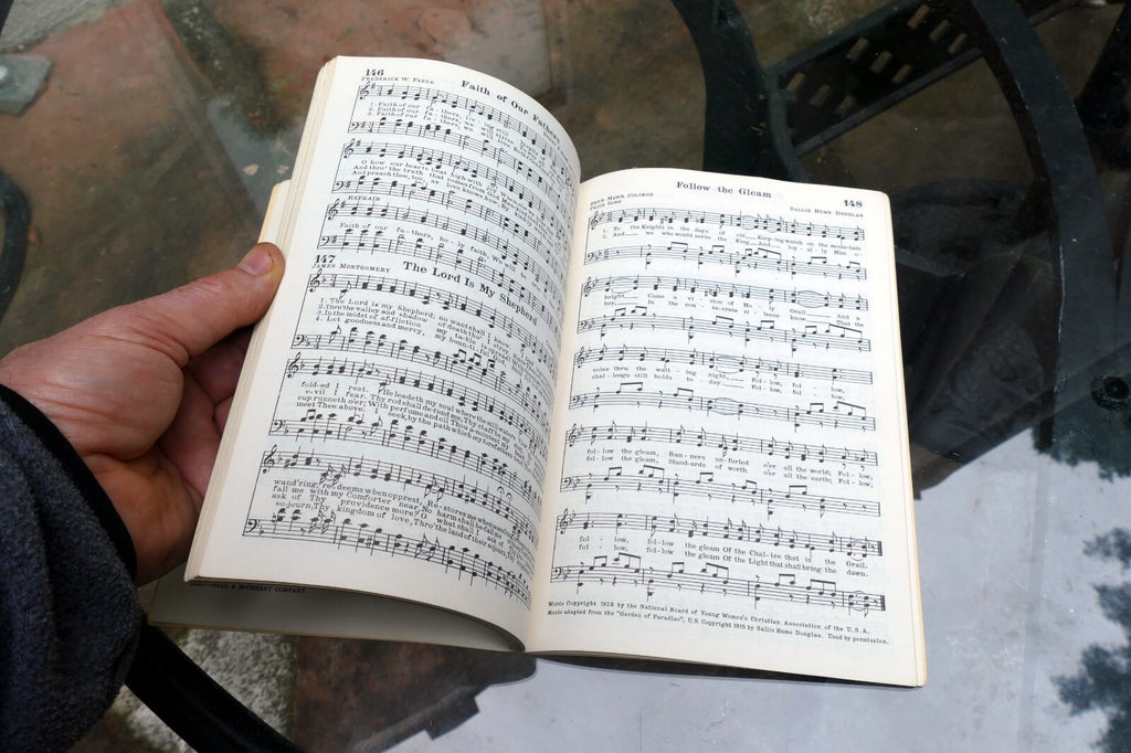 Sheet Music Best-Loved Hymns by Florence Martin 1940 Hall & McCreary Co. Chicago