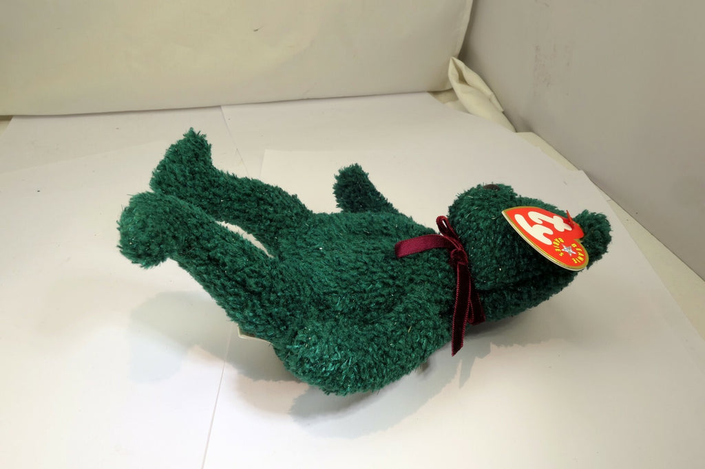 TY Beanie Babies Collection 2001 Holiday Teddy 8" new unused with tag