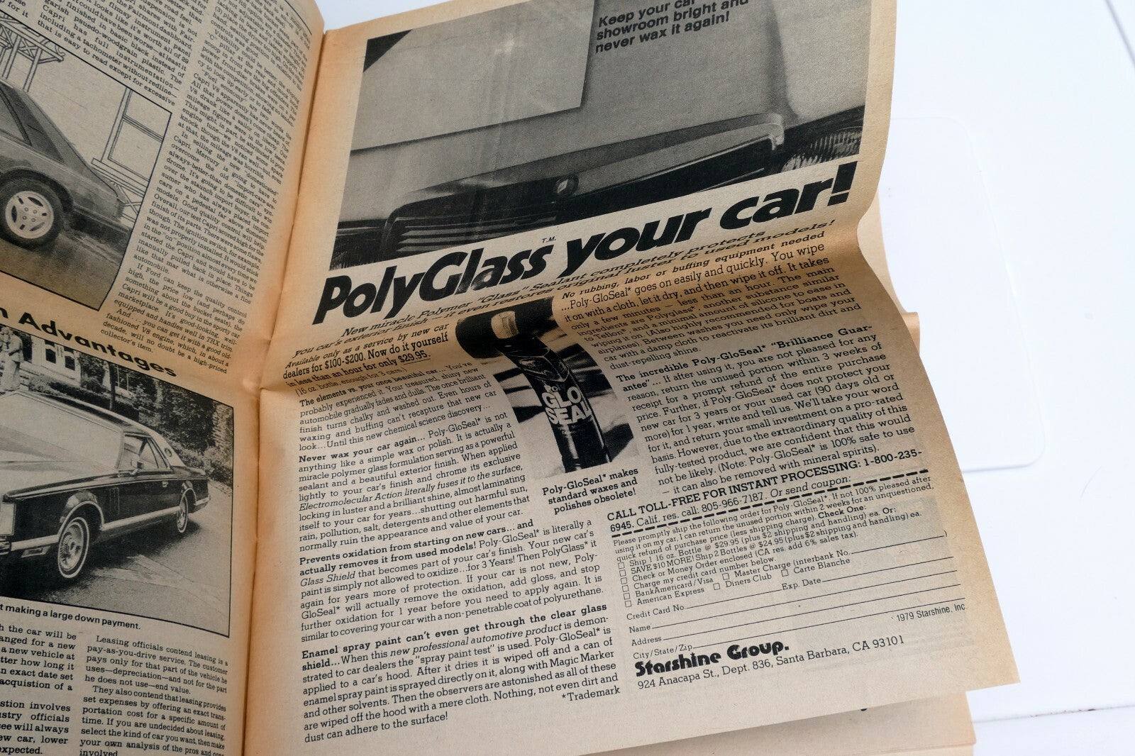 April 1979 Auto Week Magazine Volvo claims Turbine engine 200SX Datsun Mustang