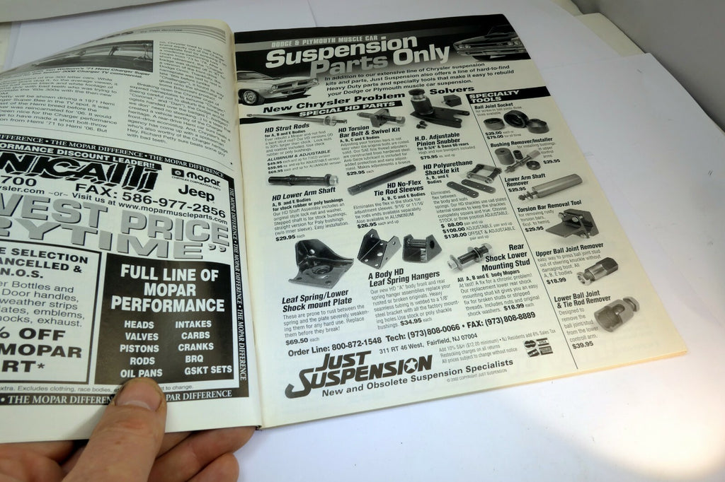 MOPAR Action Magazine April 2005 1971 Hemi Super Bee , Hemi Challenge 