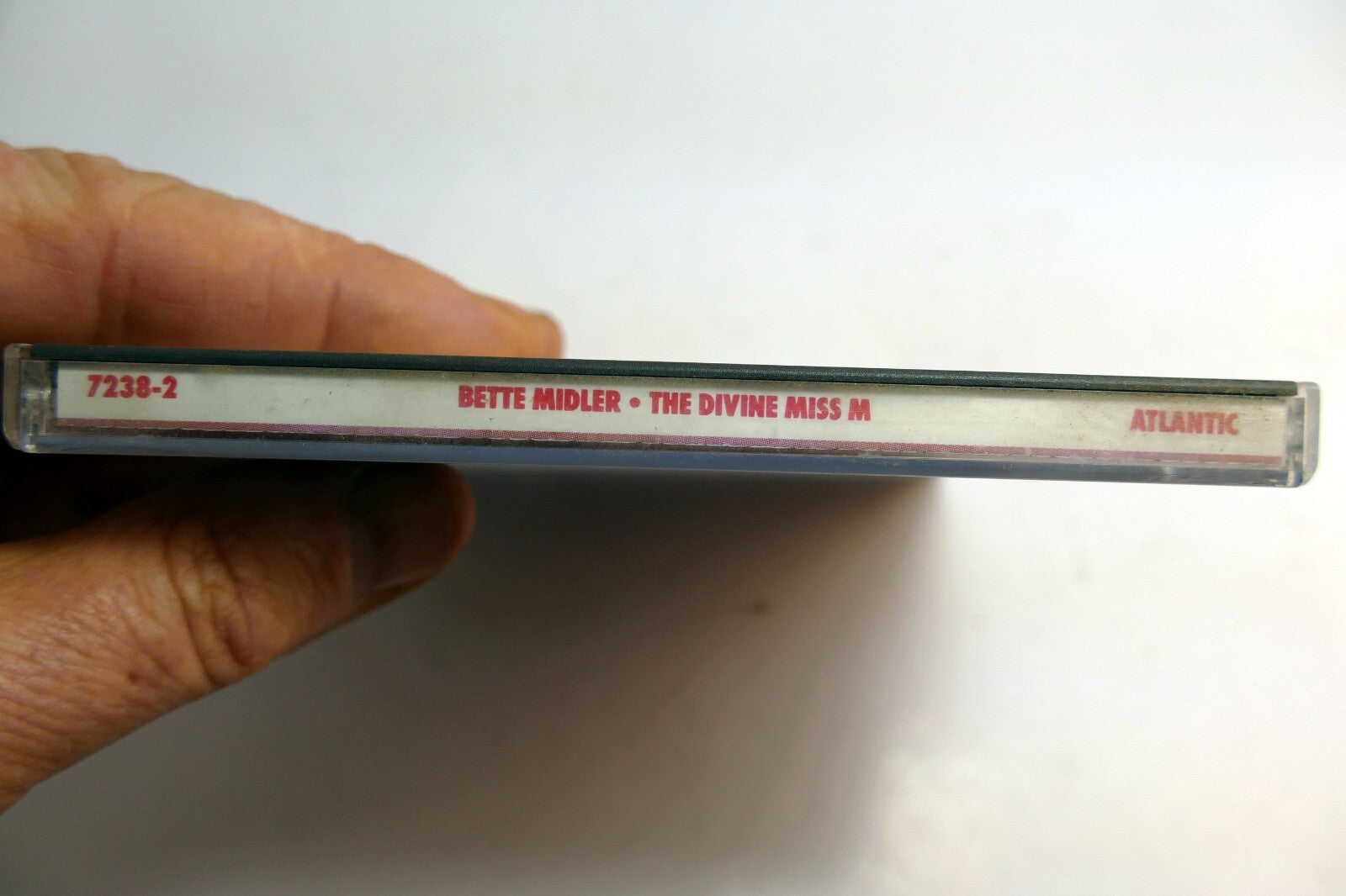 Cover ART Only Bettie Midler Divine Miss M  7238-2 Atlantic ( NO CD included)