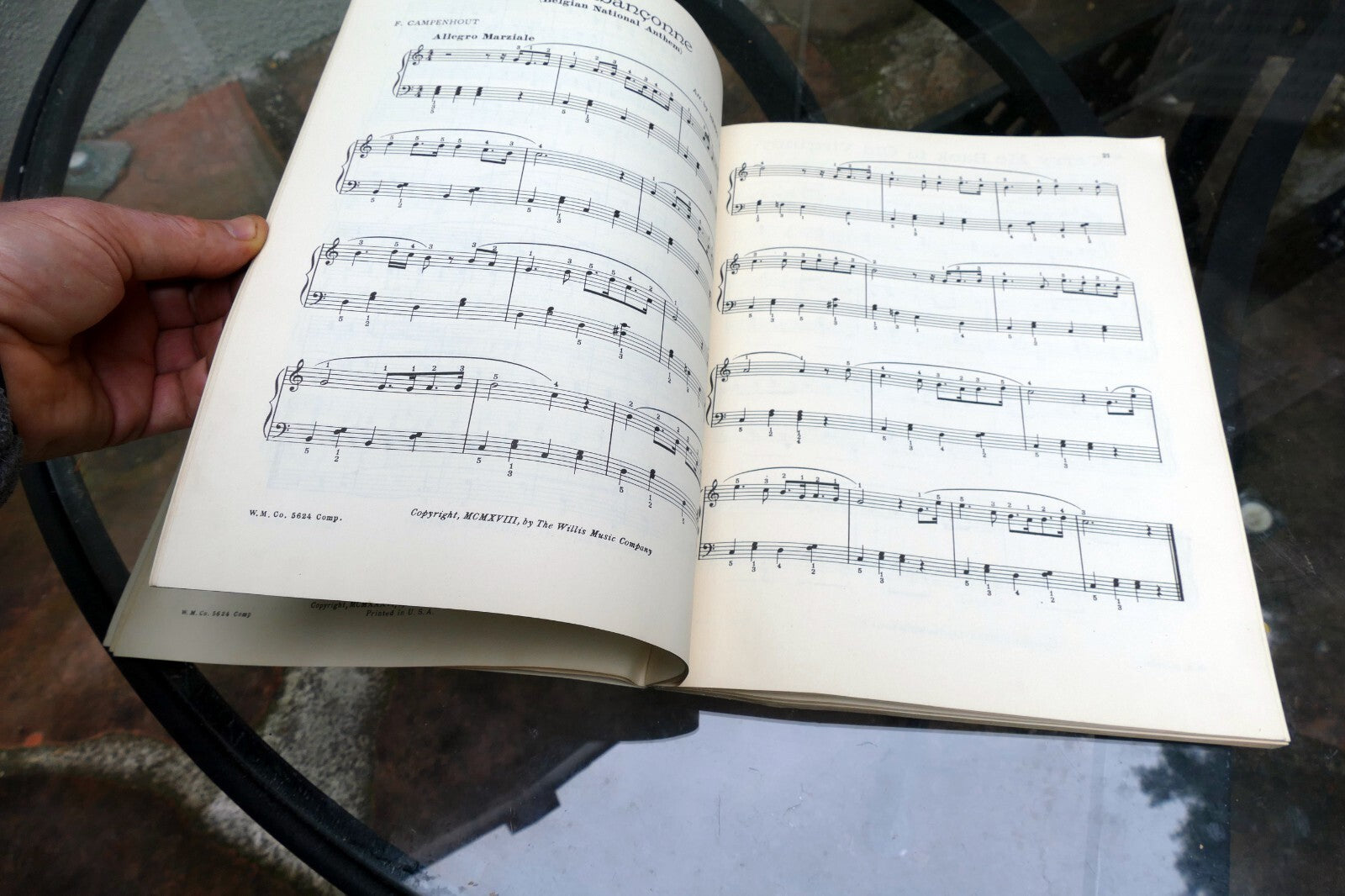 53 Whole world Loves Piano Solos Sheet music Willis Weber 5624 DIXIE LAND 1936