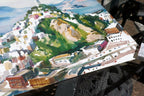Coit Tower San Francisco Watercolor Print Signed Cecile Johnson California USA