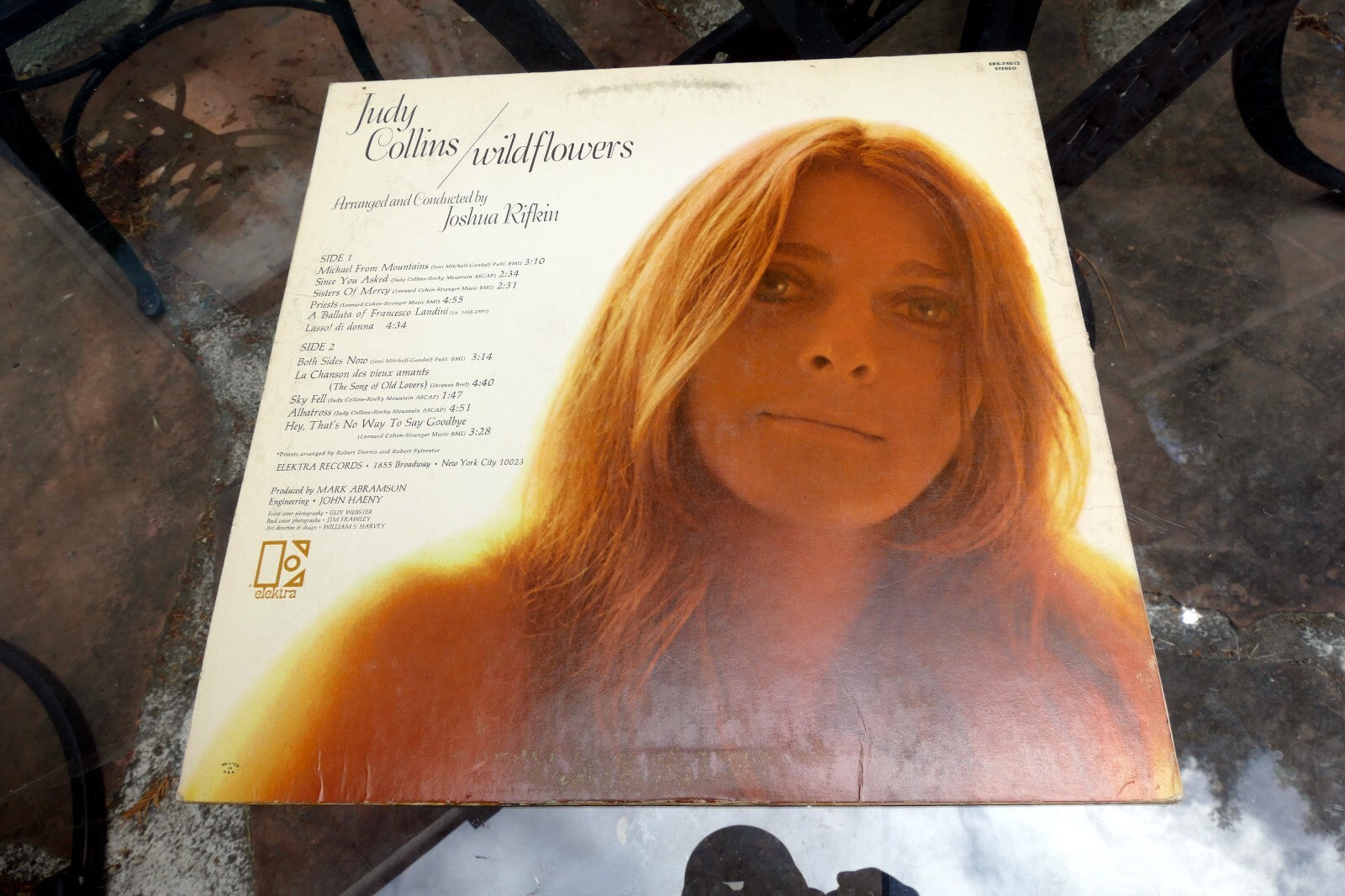 JUDY COLLINS WILDFLOWERS EKS-74012 LP VINYL RECORD Elektra