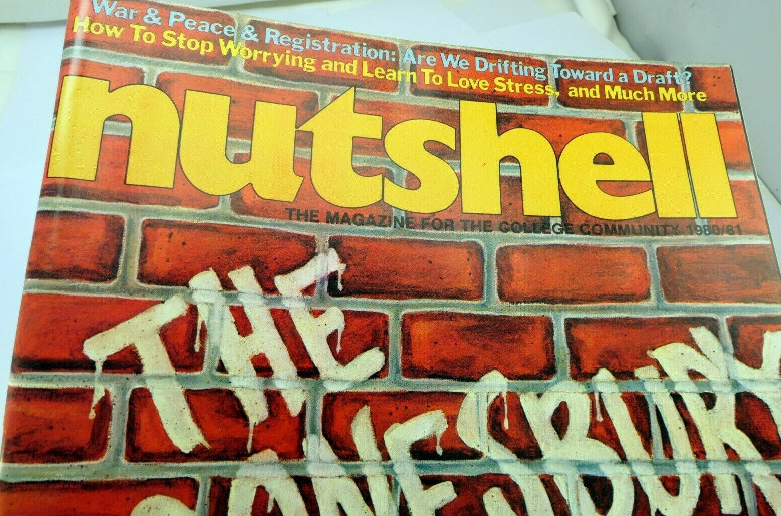 Nutshell magazine for college community 1980 1981 san francisco ccsf