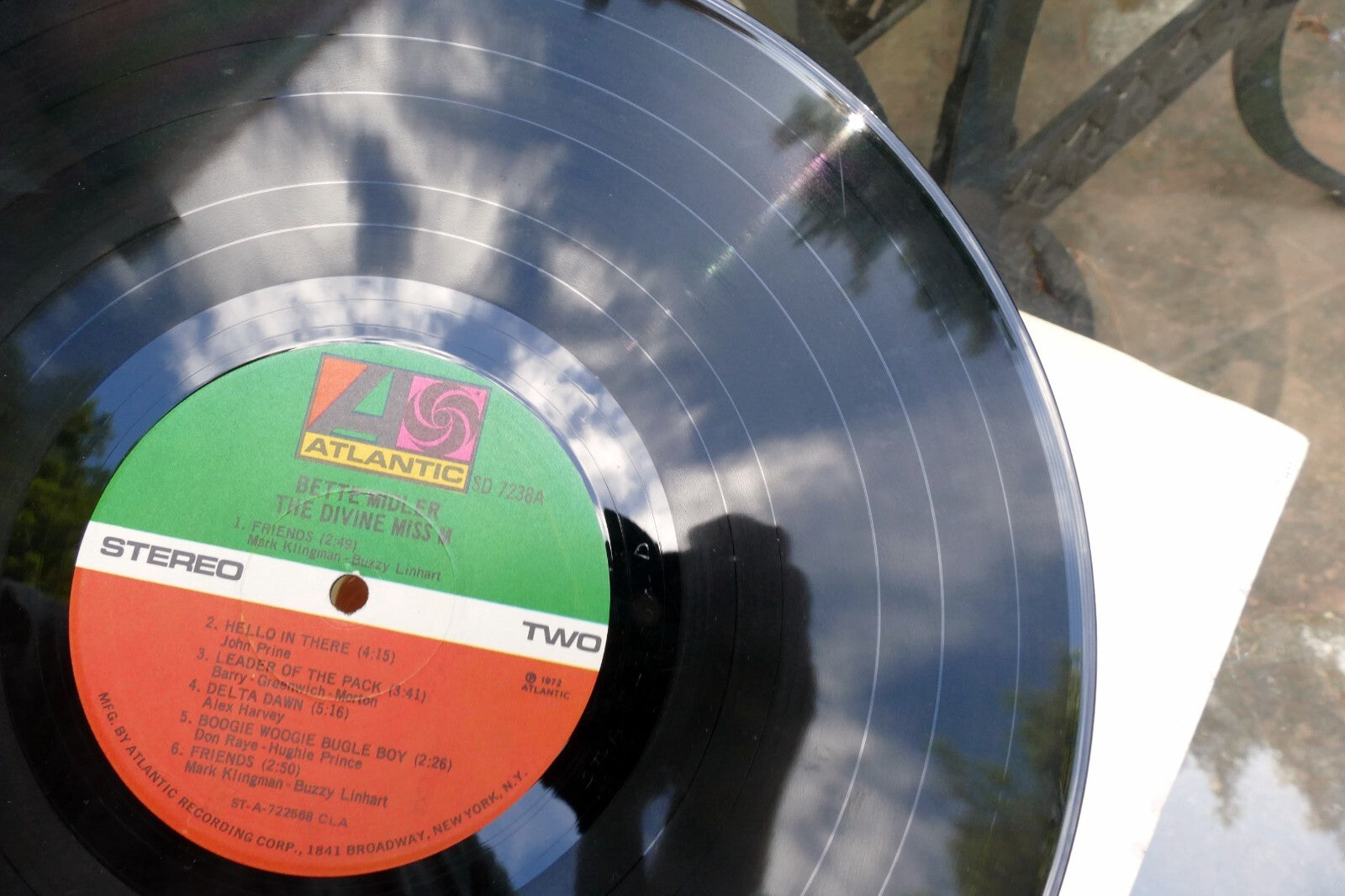 Bette Midler: The Divine Miss M - Vinyl Record LP - 1972 Atlantic SD 7238