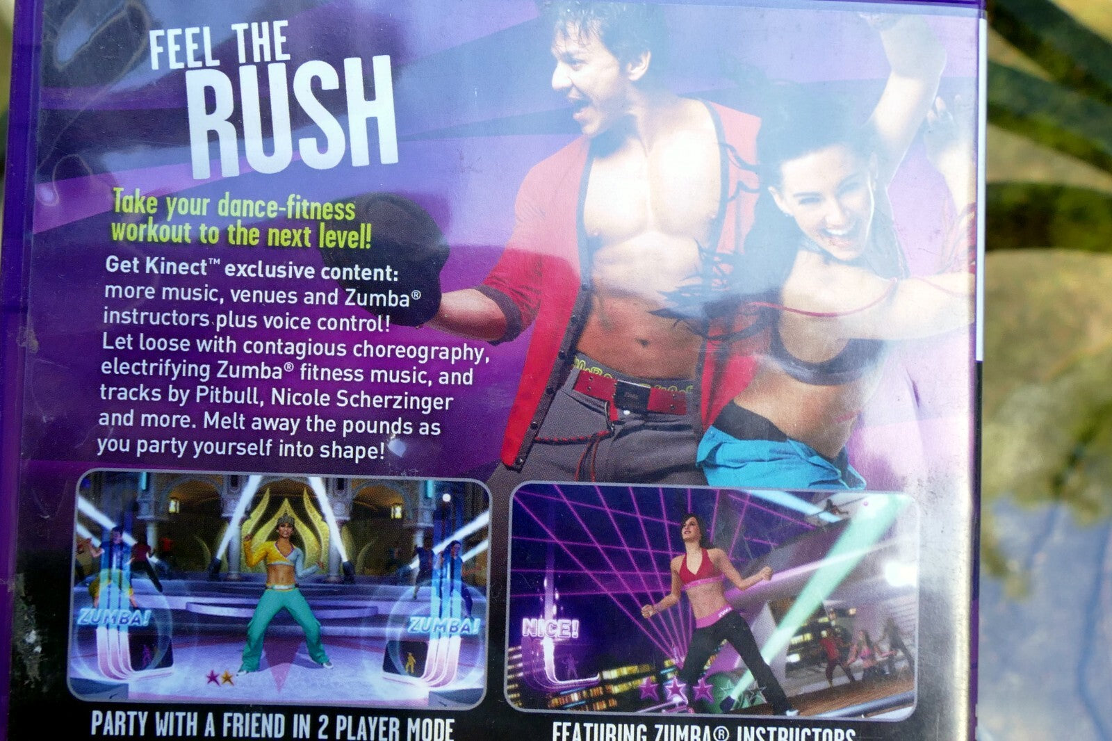 Kinect zumba fitness rush (for microsoft xbox 360, 2011)