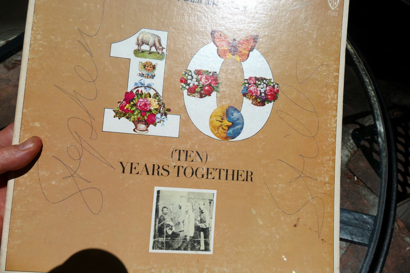 COVER ONLY FOR  - The Best Of Peter Paul and Mary 10 Years Together LP WB 2552