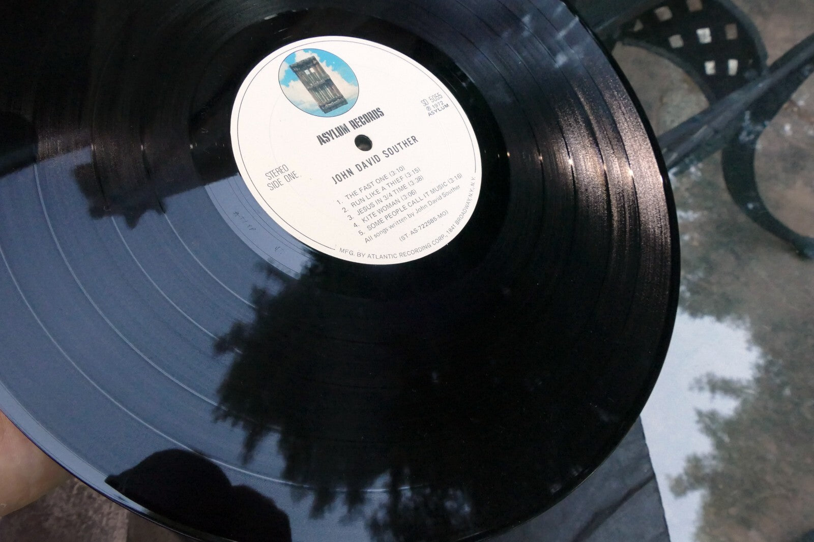 J. D. Souther Vinyl LP Asylum Records 1972, SD-5055, Self-titled  LP