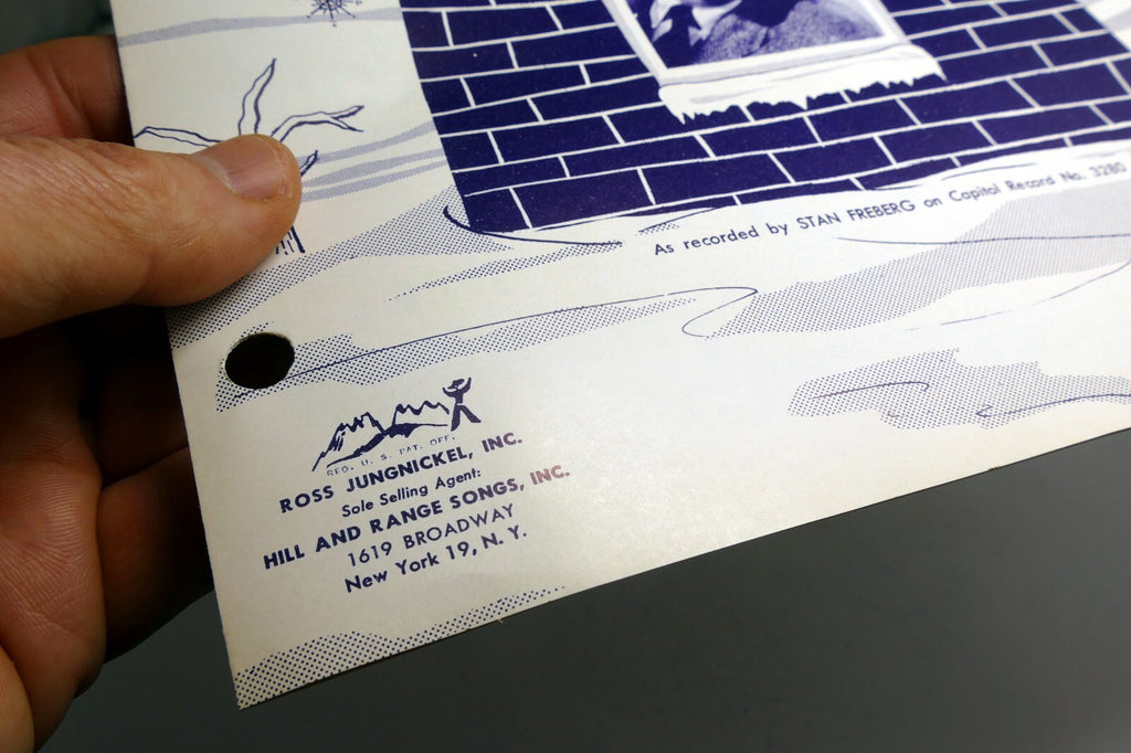 Nuttin' For Christmas  Sid Tepper Roy Bennett Stan Freberg 1955 Sheet Music