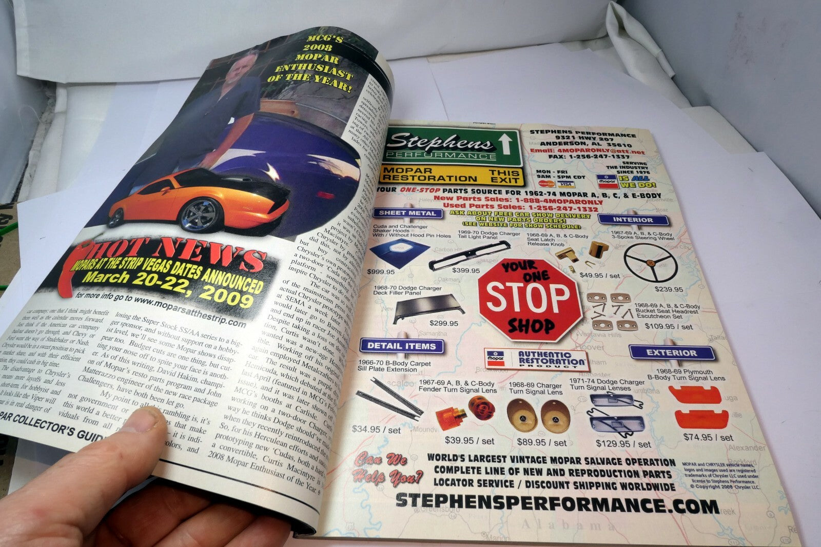 MOPAR Collector's Guide Magazine December 2008 Charger III Body ShortRam 300 T/A