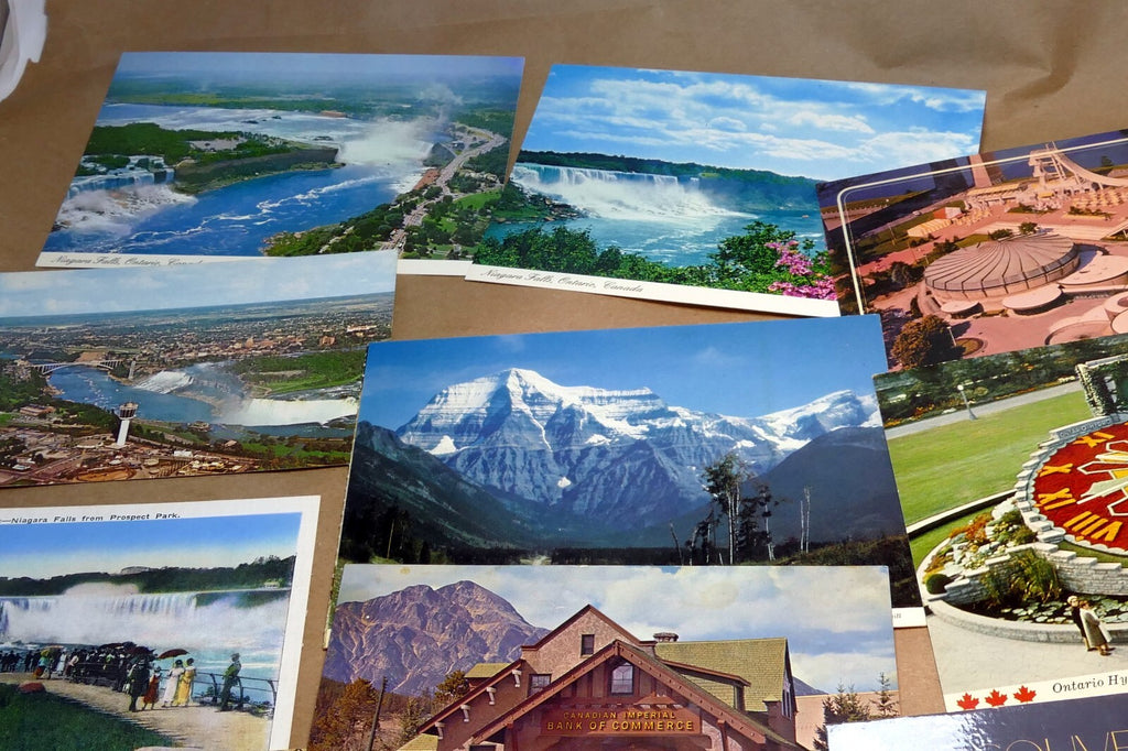 1970's Canada Postcard Lot 10 Scenic landscape Unposted BC Vancove Montreal