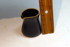 Miniature 4cm tall brown Milk Creamer Pitcher