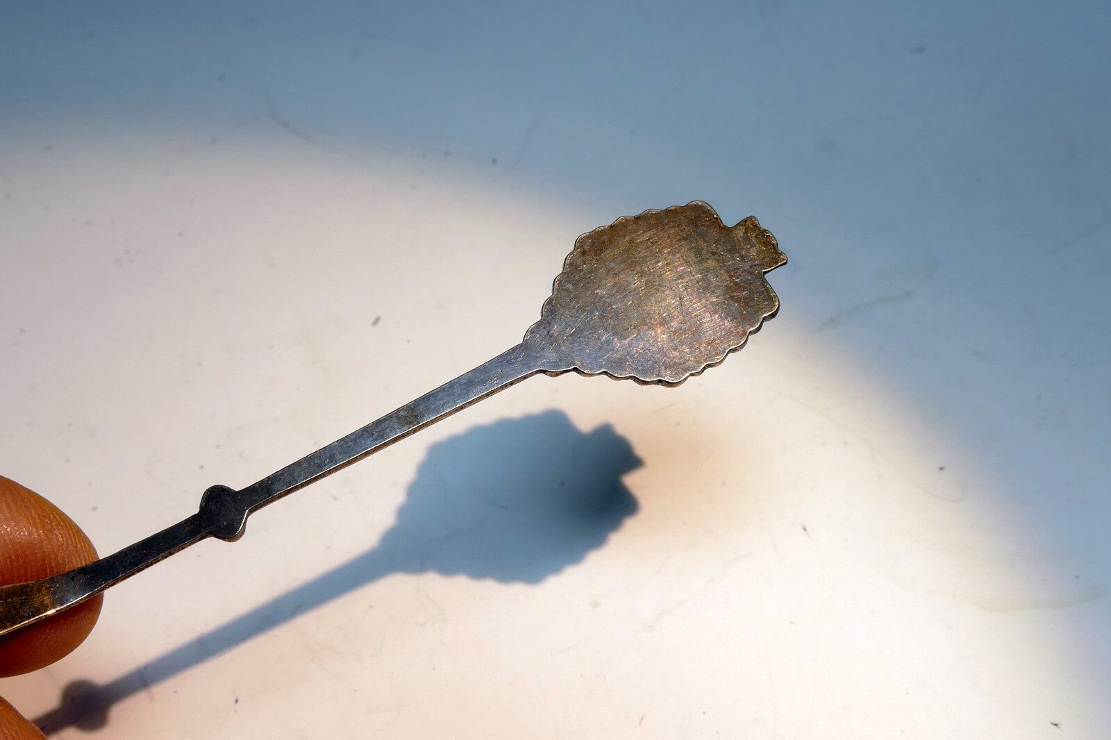 Vintage Souvenir Spoon Collectible Enamaled Davos Switzerland