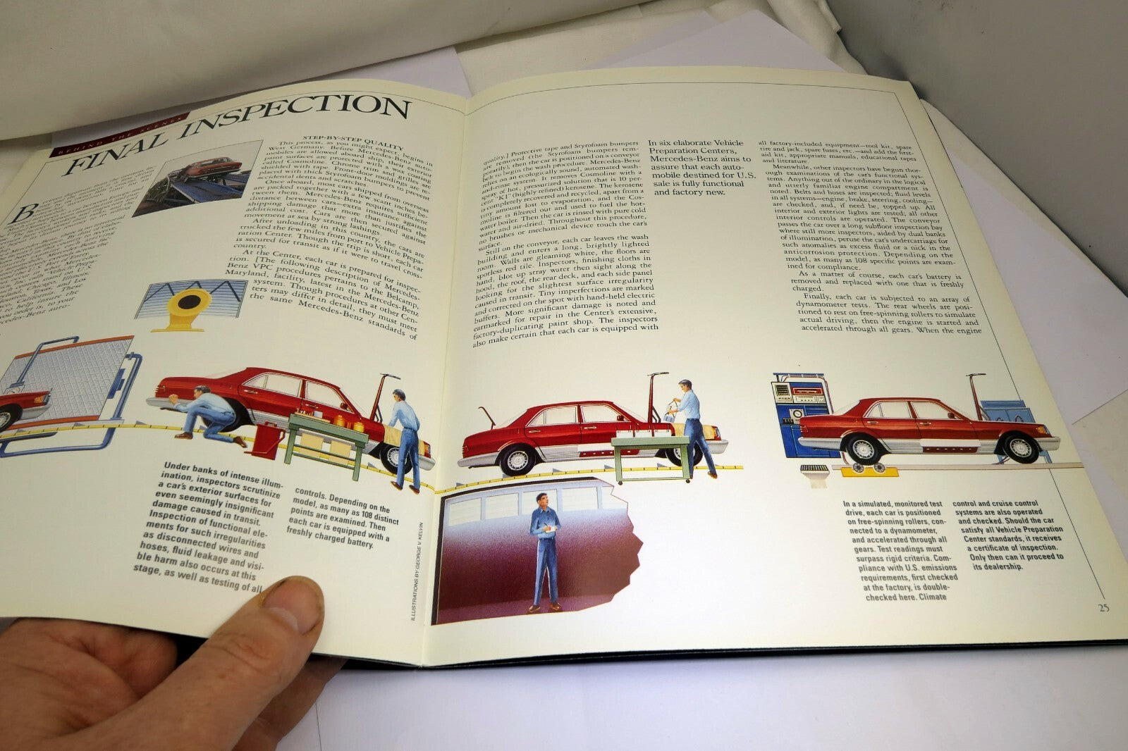 MERCEDES Magazine Summer 1985  300 SLR Volume XVI car brochure ad
