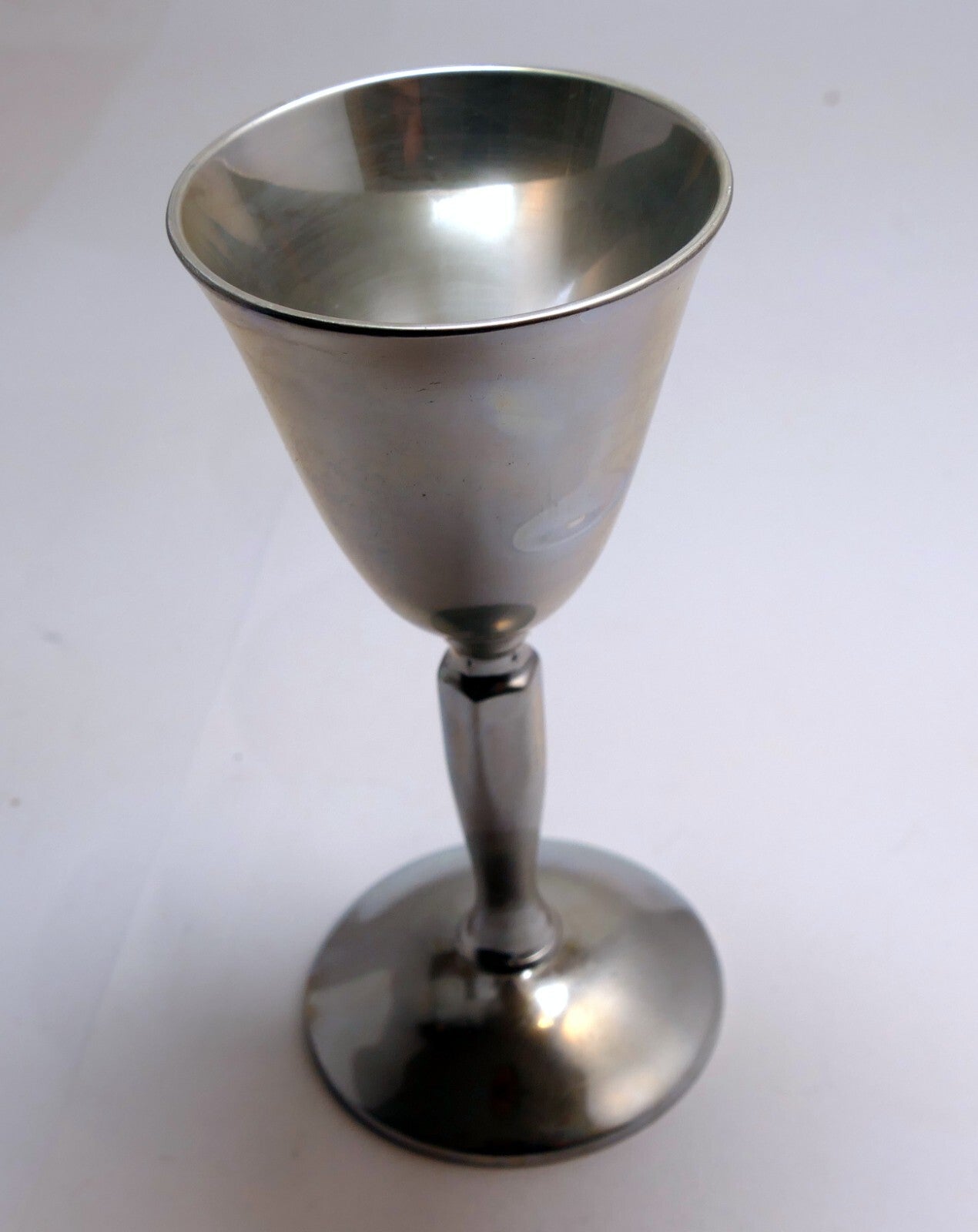 One (single) Plator Silver Stone Spain Goblet model 601 Vine Liqour