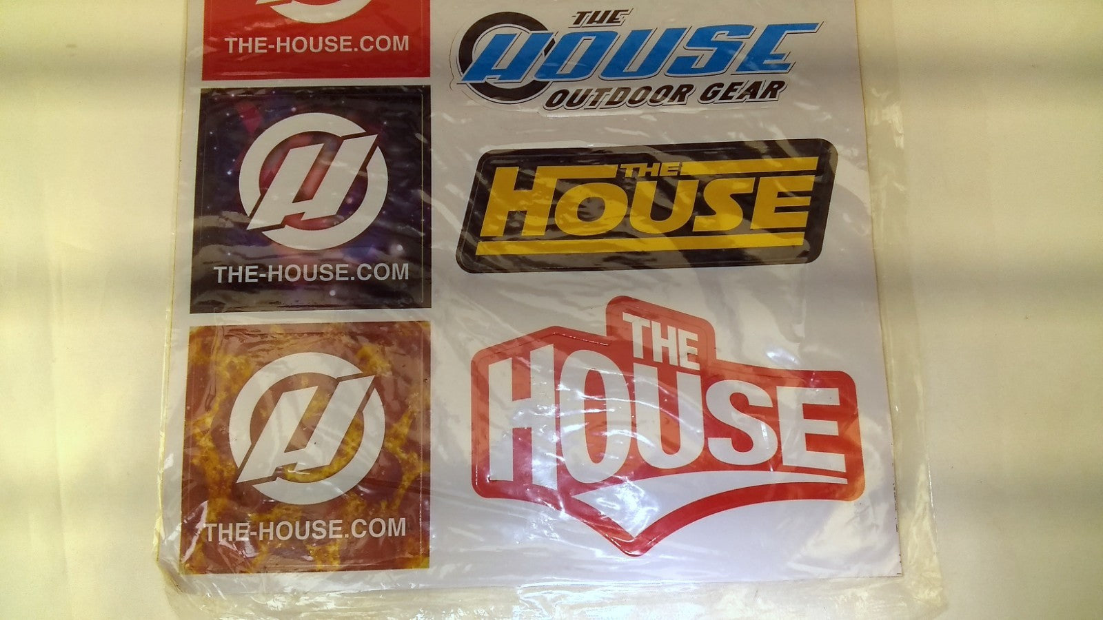 8x The House Outdoor Gear sticker decals Snow Board Ski Skate Camp Watersports