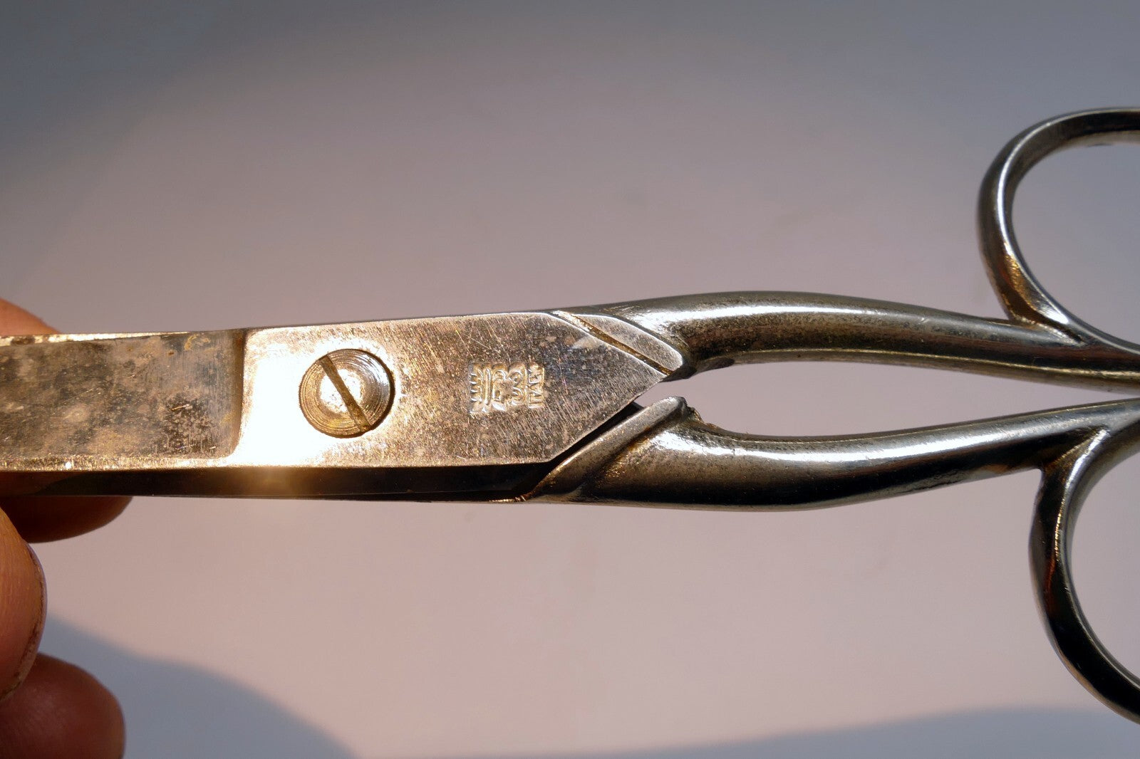 Chrome Plated Made in Italy 7" Scissors Shears