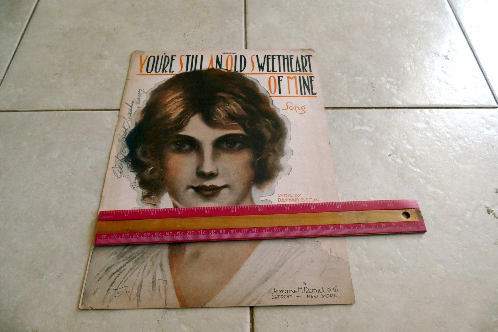 You're Still An Old Sweetheart of Mine by Richard Whiting 1918 New York
