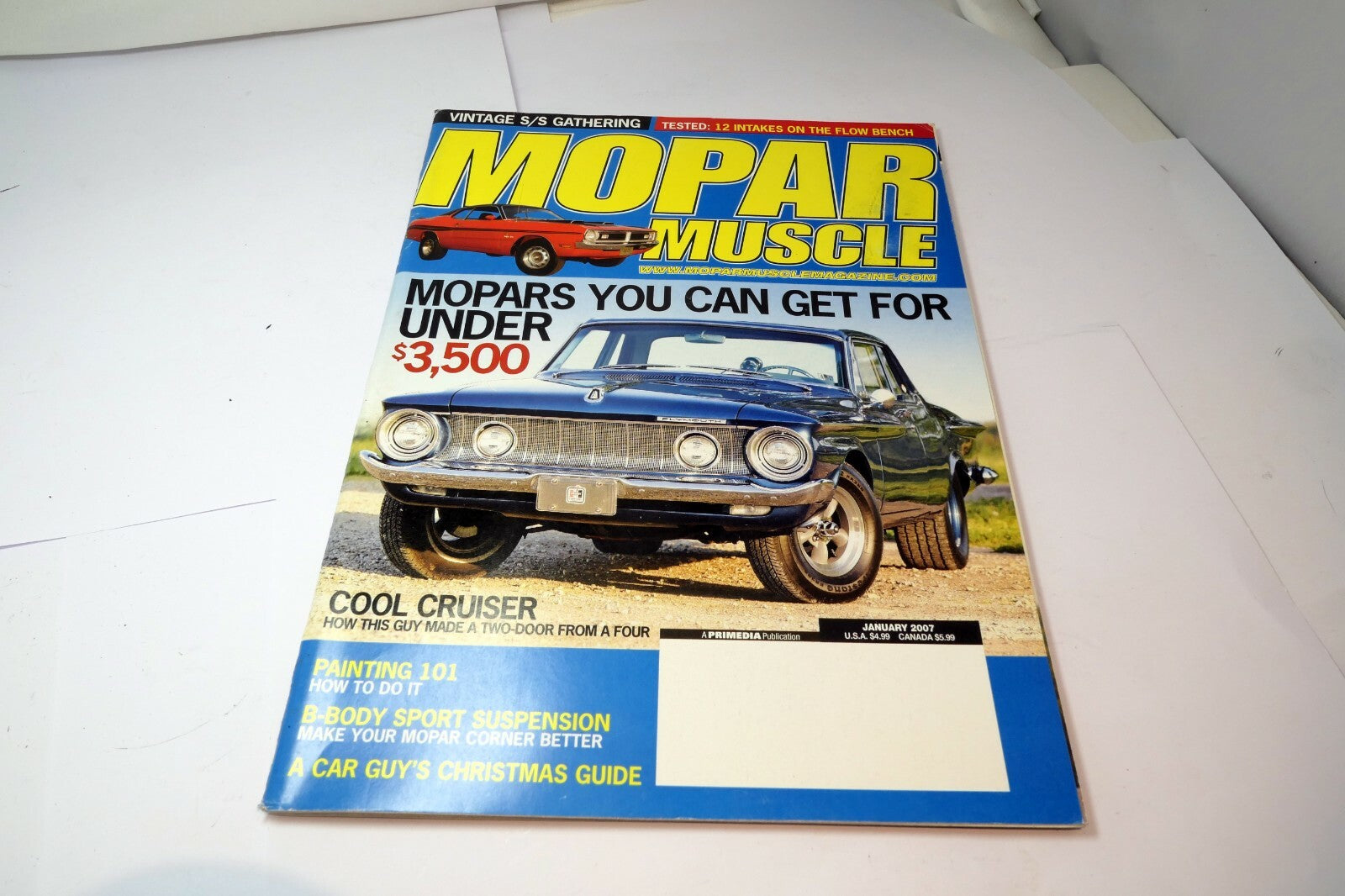 MOPAR Muscle Magazine January 2007  painting 101 B-Body Sport Suspension