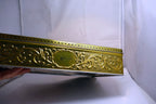 KALAR STRUDEL DECORATIVE TIN VICTORIAN COUPLE WITH DOG WALK 9X12" large