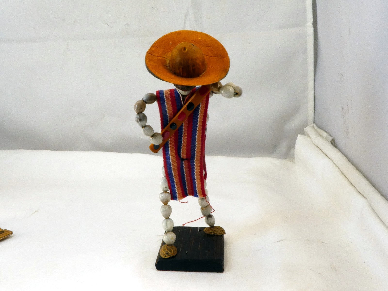 South American Doll Toy Handcraft Traditional dried nuts