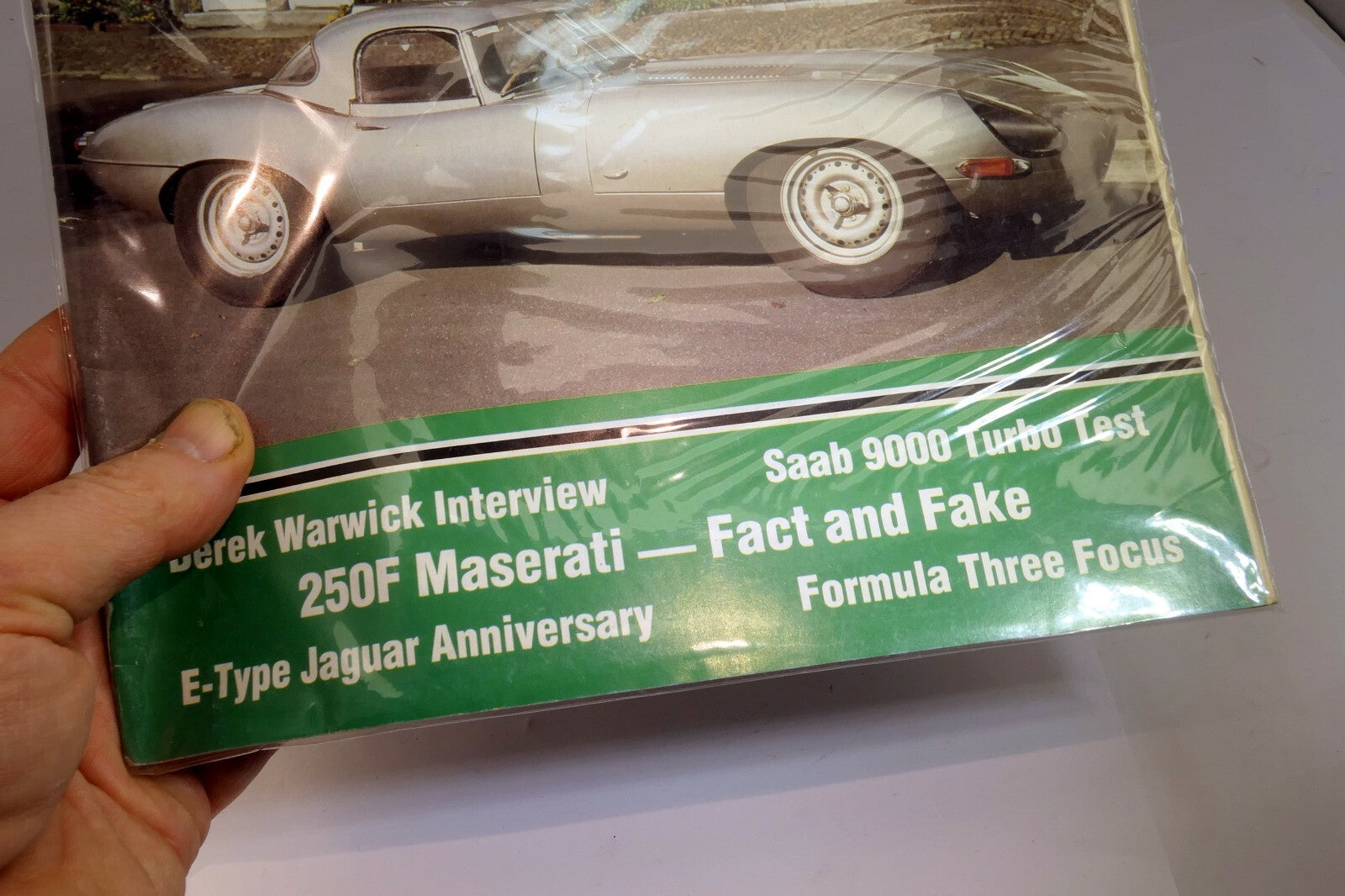 Motor Sport Magazine April 1986 Saab 9000 Turbo test 250F Maserati  E-type Jagua