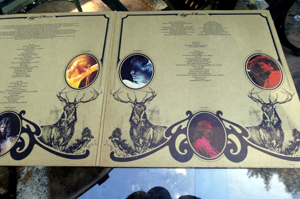 1974 EXCELLENT COVER AND VG LPS,  Loggins And Messina ?– On Stage 32849 LP33