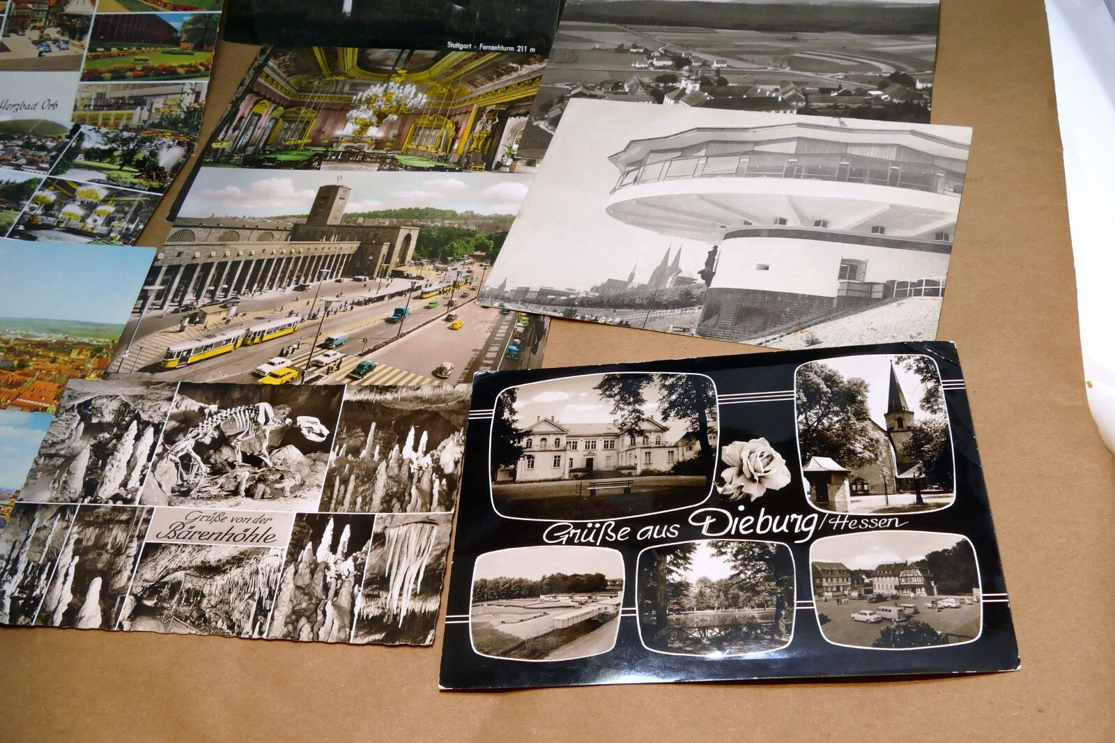 Baden Landshut Germany Unposted Postcard Lot pack of 11 Landscapes Towns 1960's