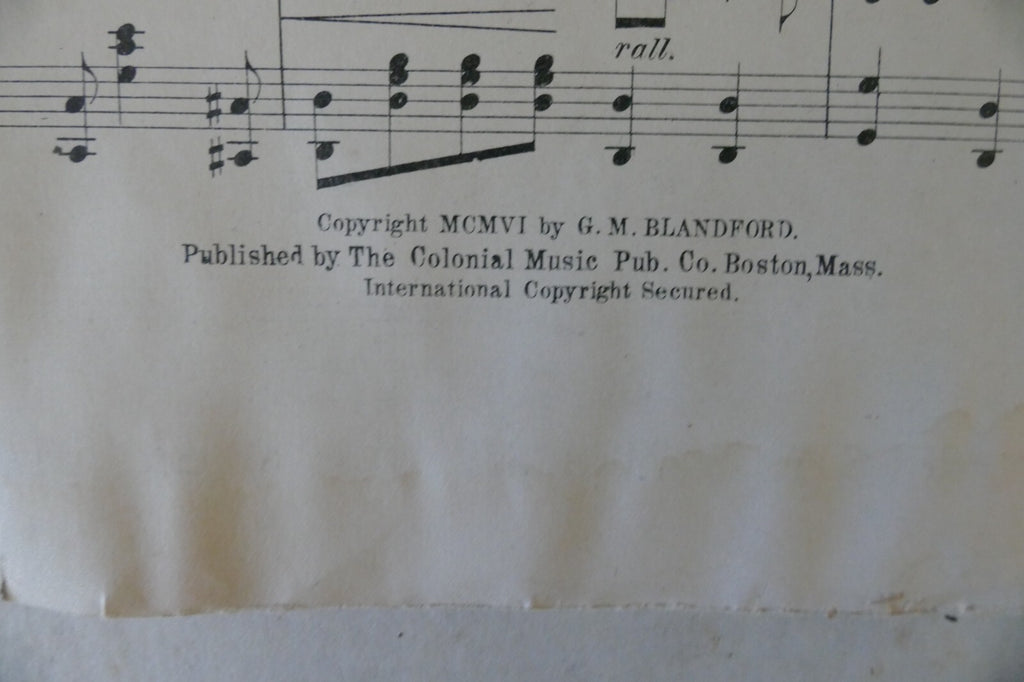 The Same Bright Star That Shines For You Will Ever Shine For Me 1906, C Wheelock