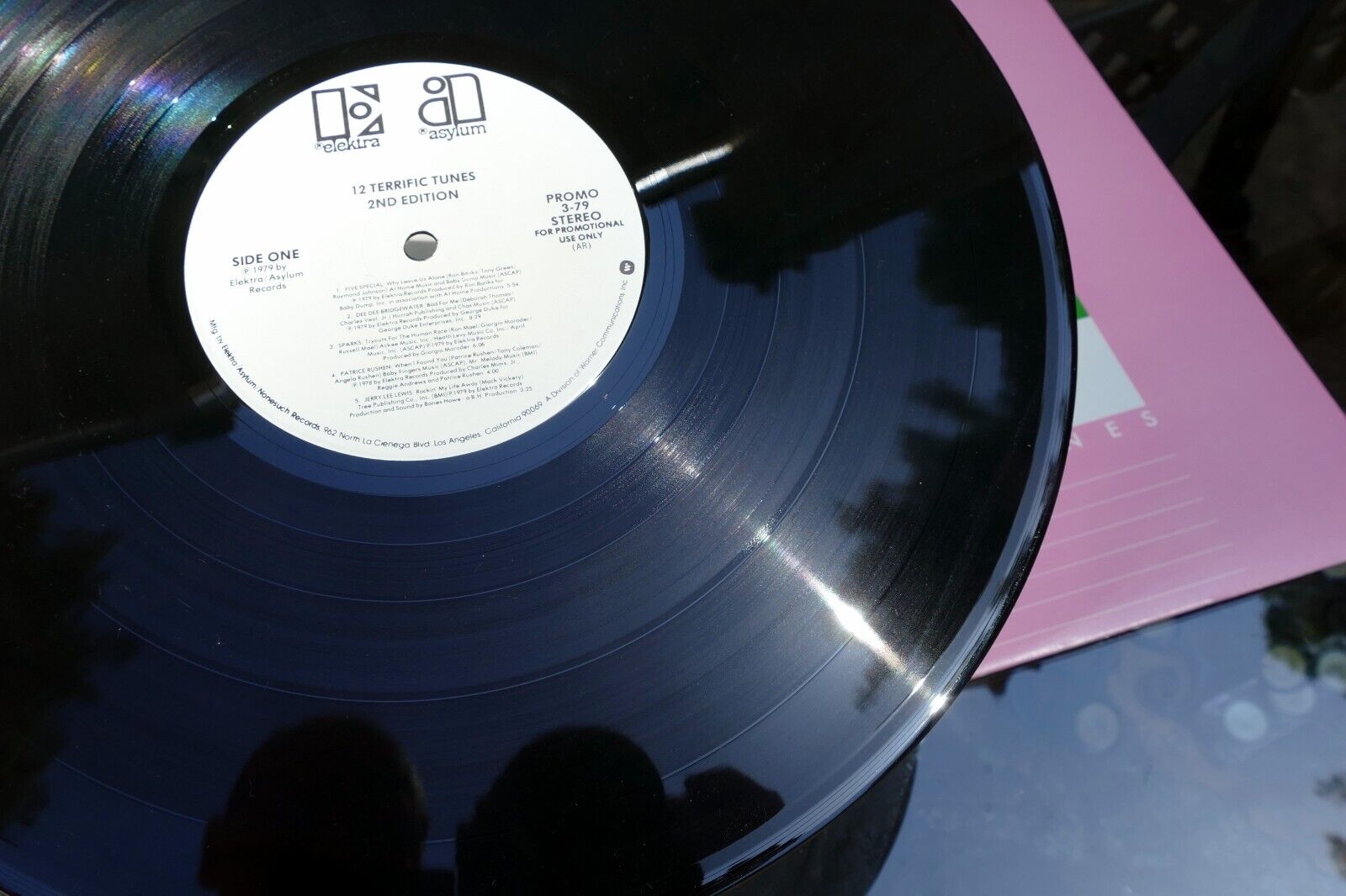 12 Terrific Tunes LP Promo 1-79 2ND Edition 3-79 Asylum / Elektra 1979