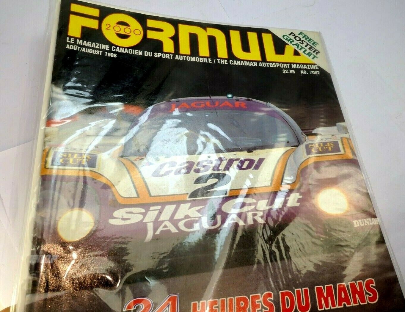 Formula 2000 magazine august 1988 racing car autosport detroit grand prix