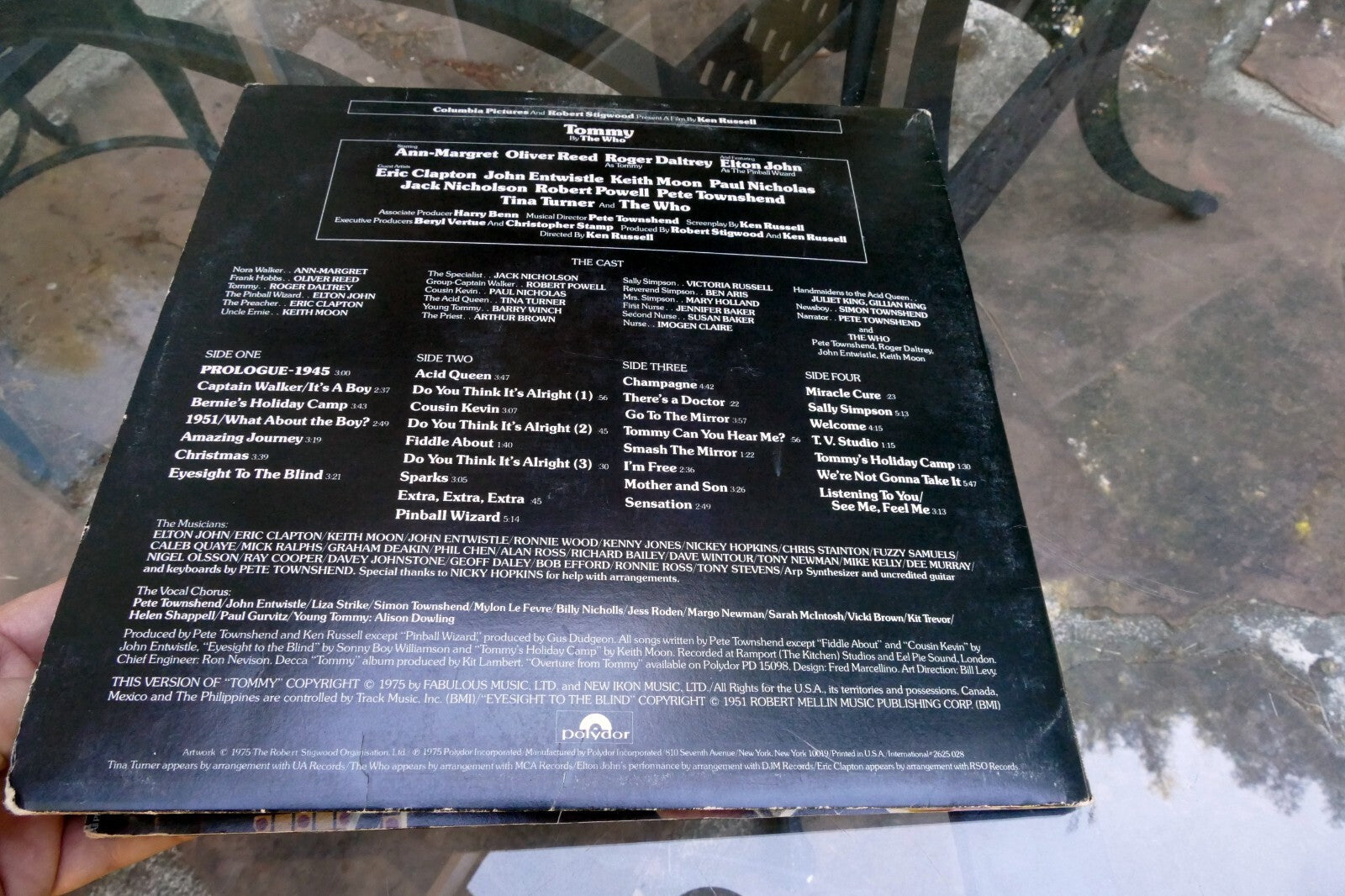 Tommy Movie Soundtrack 2x LP  1975 Vinyl Record Album The Who Elton John Polydor