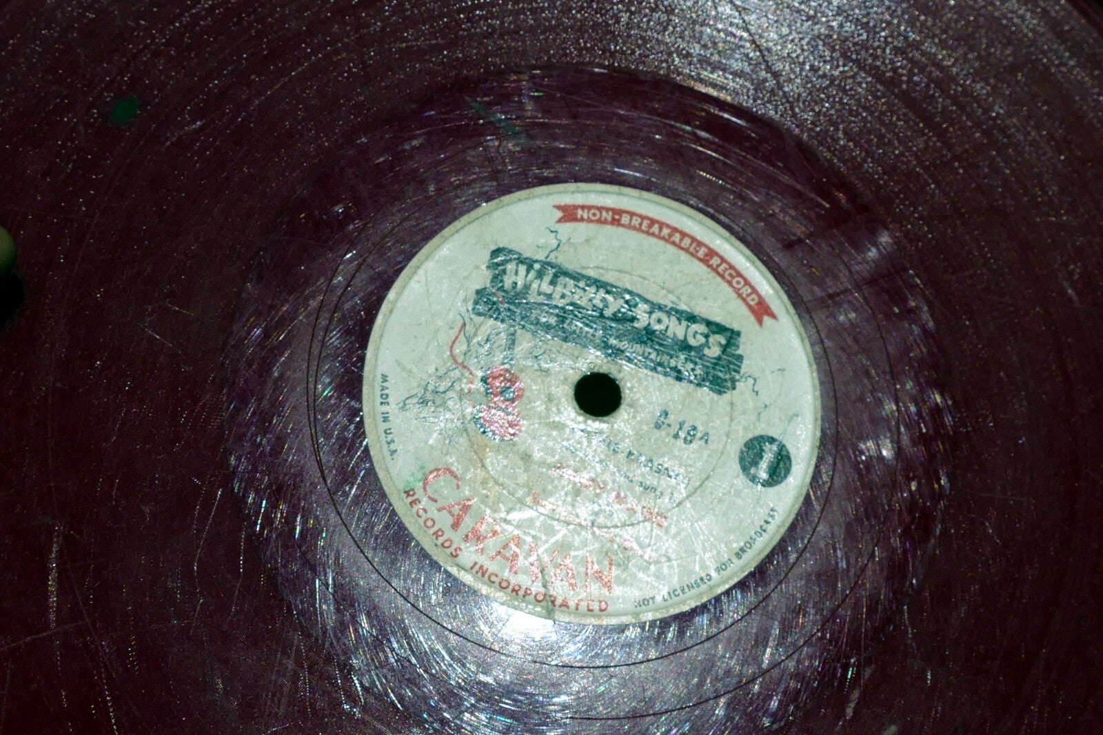 Jimmy Blaine Hillbilly Songs For Little Mountaineers 78 RPM C-19 Jimmy Blain