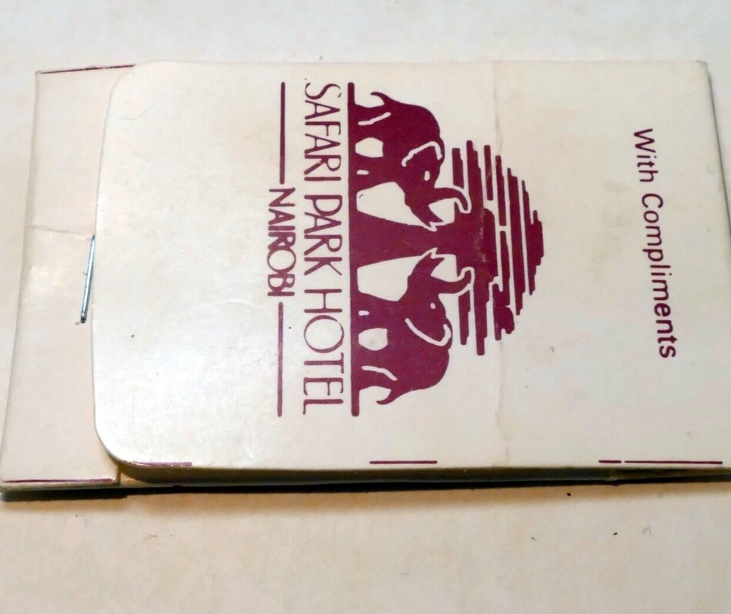 Safari park sewing kit hotel nairobi kenya vintage