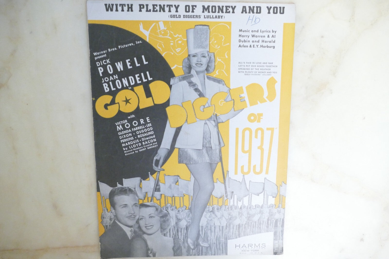 With Plenty Of Money And You 1936 by Harry Warren and Al Dubin from Gold Diggers