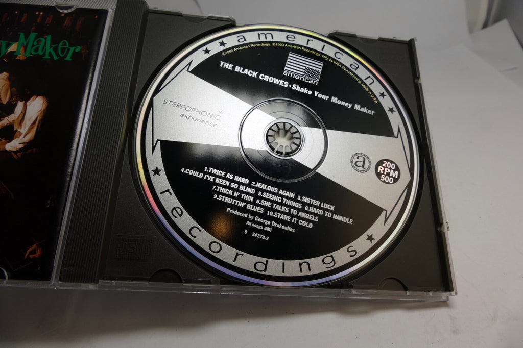 Shake Your Moneymaker - Music CD - Black Crowes -   Audio 9 24278-2 Very Good
