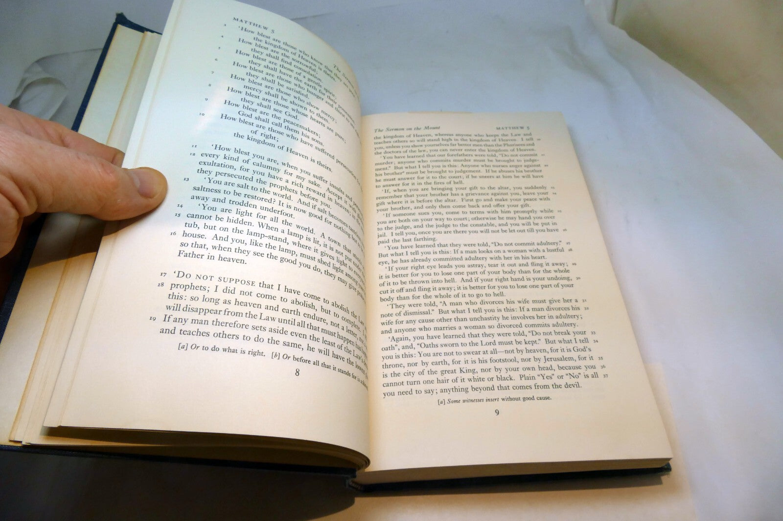 Holy Bible The New English Translation Bible New Testament 1961 Oxford Press