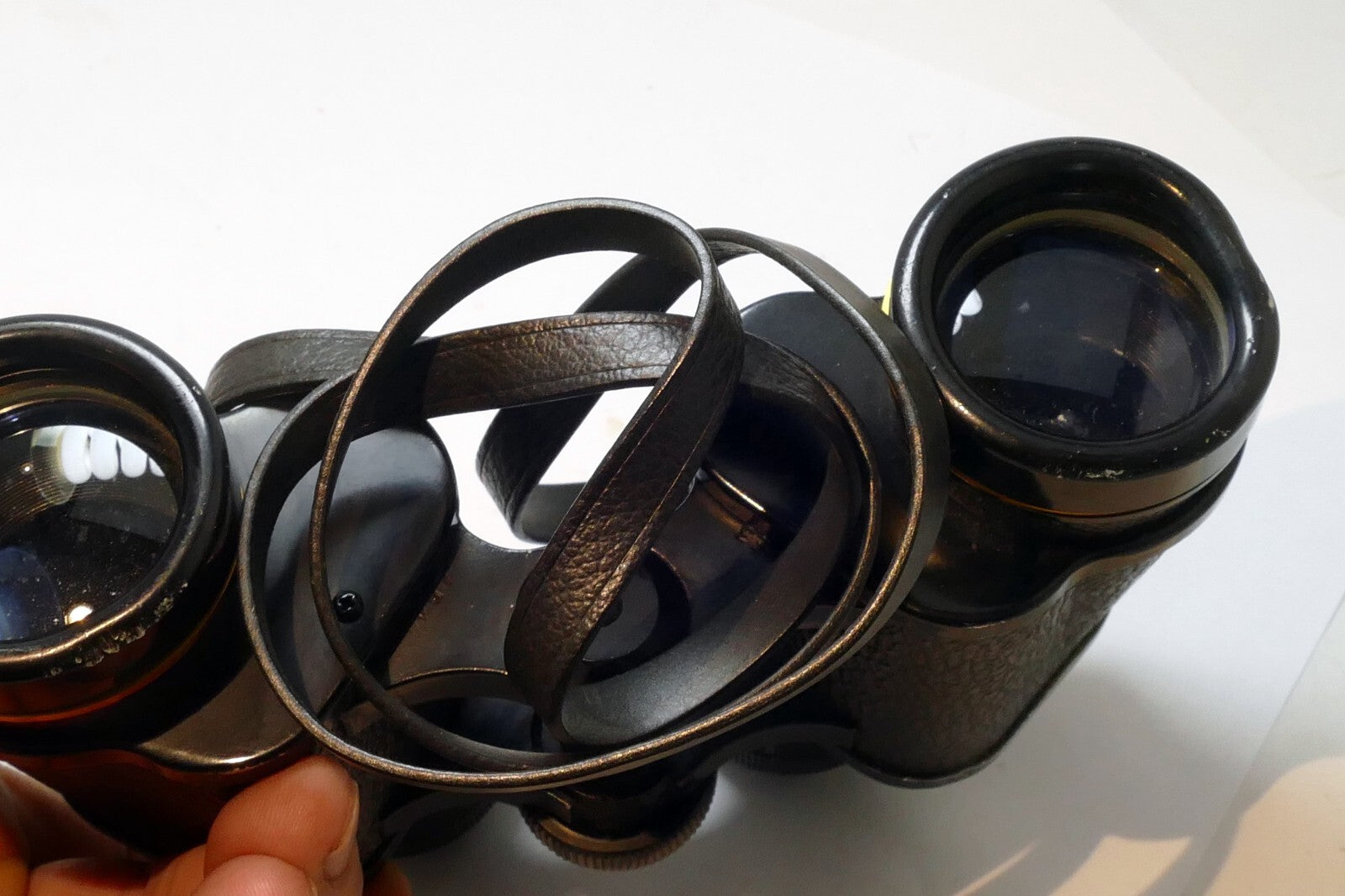 Sans & Streiffe 7X35 Field 10 Binoculars #801 HUNTER W/Case