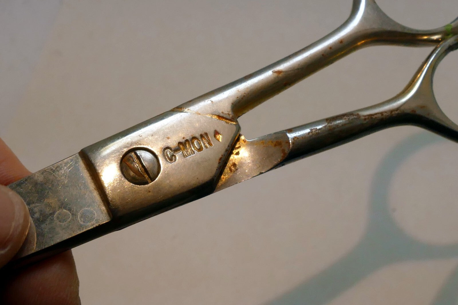 C-MON Shears -  Barber Scissors 8” Peter J. Michels Lancaster Pennsylvania