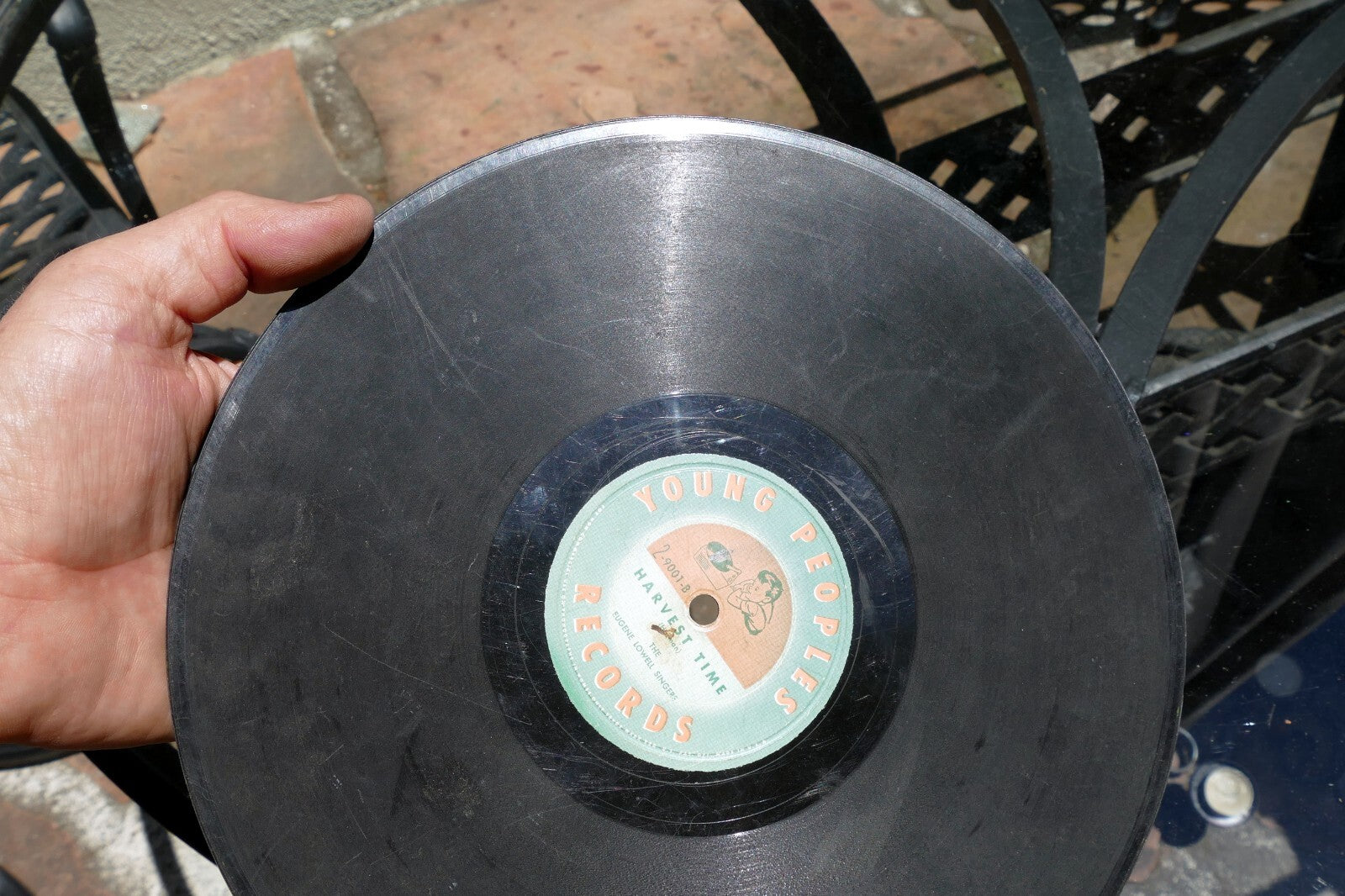 1940's-50's Harvest Time Young Peoples Records 10" 78 rpm 1 2 9001