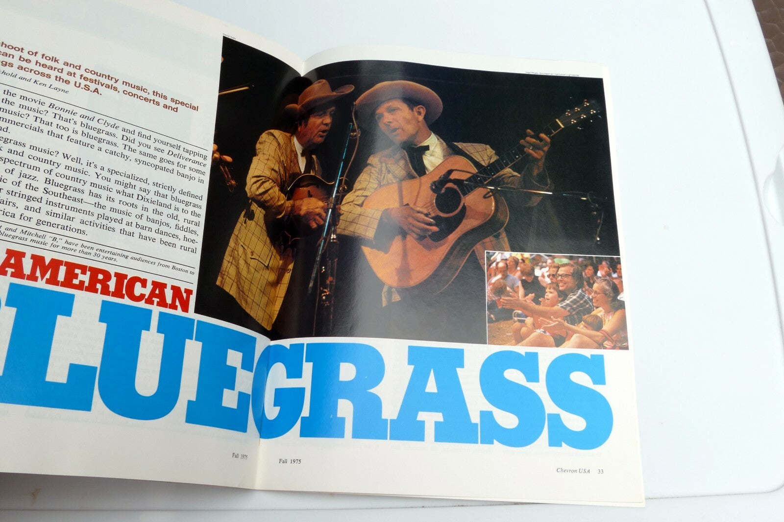 Fall 1975 Chevron USA Travel Club Magazine Zion Park, Santa Cruz, Georgia Hills 