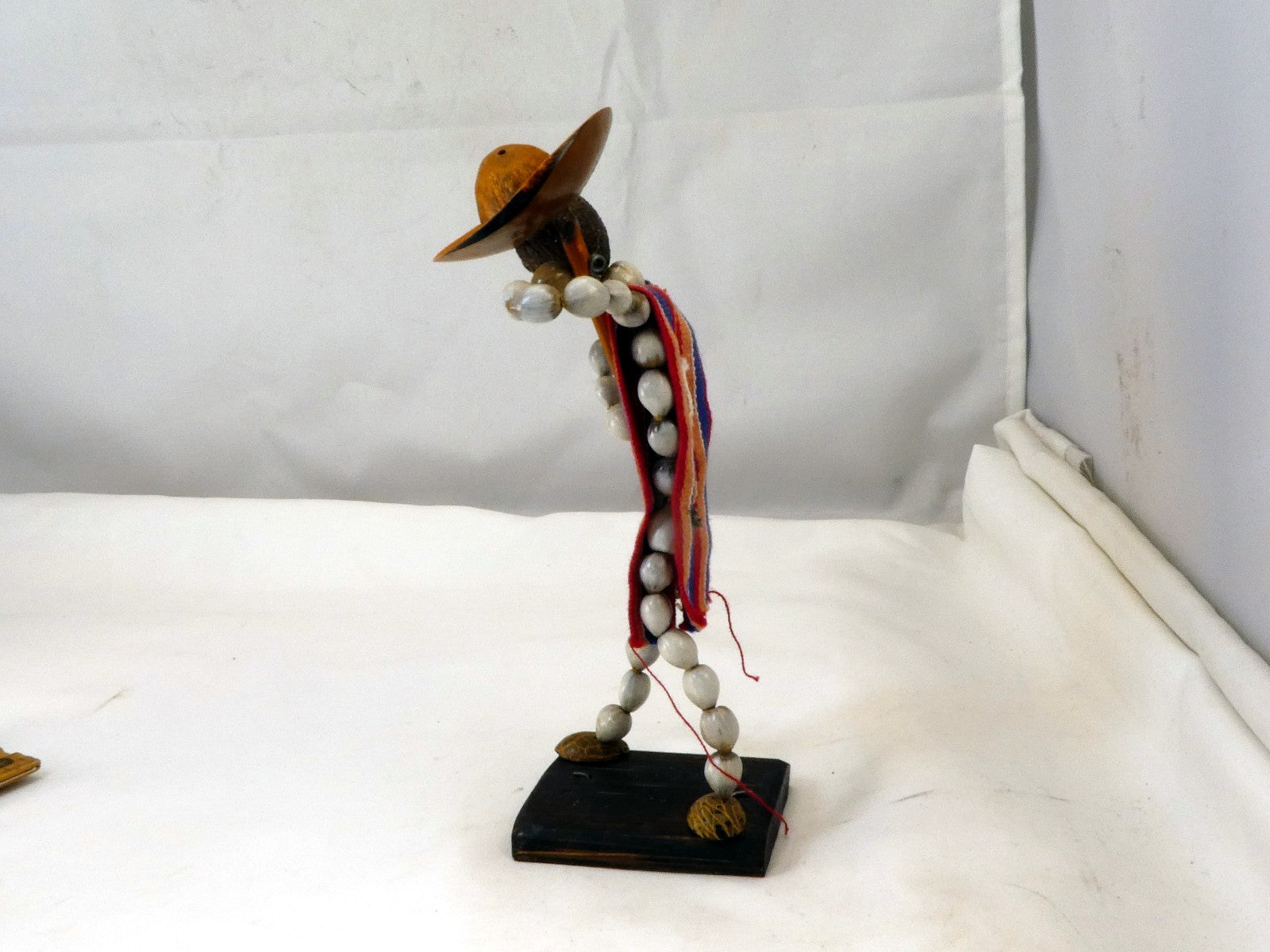 South American Doll Toy Handcraft Traditional dried nuts